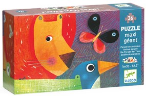 Óriás puzzle - Állati parádé, 36 db-os - Animal Parade
