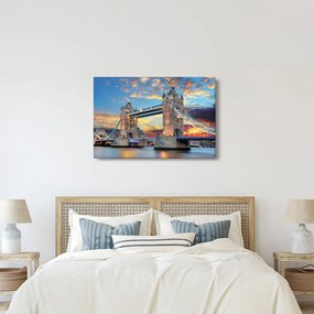Kép - Tower Bridge, London, Anglia (90x60 cm)