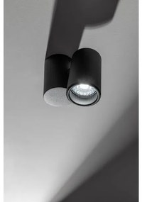 Lámpa Mennyezeti lámpatest LUPO, aluminium, 11.6x5.6x11.5, IP20, 1*GU10, max. 50W, kör, fekete