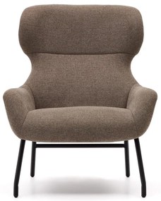 Barna fotel Belina – Kave Home