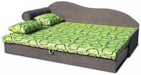 Egyszemélyes ágy (dívány) 70 cm Lane II (szürke 81 + Dodo 1027) (B). 793131