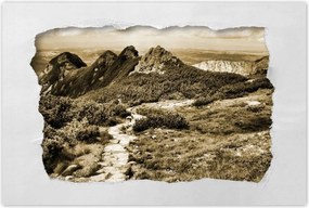 Poszterek 120x80 Tátra Lengyel hegyek Kilátás