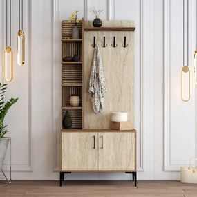 Viyana D - Walnut, Travertine