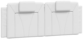 fehér ágykeret Viana LED-ekkel matrac nélkül 140 x 200 cm