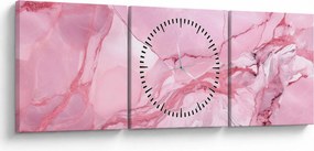 Kép - Rózsaszín márvány (órával) (90x30 cm)