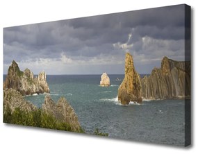 Canvas kép Sea Rock Landscape 100x50 cm