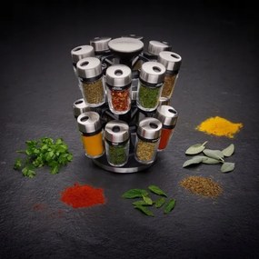 Cole&Mason - MASTER 17 részes forgatható fűszertartó állvány