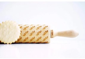 Mustache fa mintás sodrófa - Valek