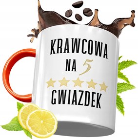 Narancssárga Bögre Szabónak Születésnapi Ajándék fényképes nyomtatással