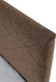 Boxspring ágy, barna, 160x200, ADARA