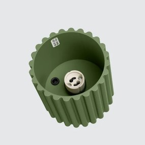 Sollux  SL.1794 - AURA spotlámpa 1xGU10/10W/230V 10 cm zöld