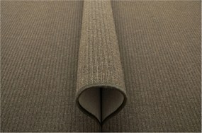 200x300 cm Barna Juliet Szőnyeg Erős Alacsony Bordázott Lapos Szövésű