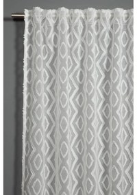 Fehér fényáteresztő függöny 140x245 cm Diamant Scherli – Sehlbach
