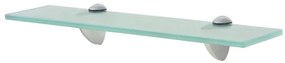 2 db lebegő üvegpolc 40 x 10 cm 8 mm