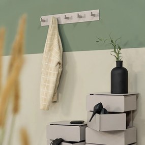 Szürke-bézs fém fali fogas Leatherman – Spinder Design