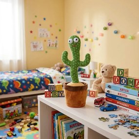 Zaparkorun Interaktív beszélő és éneklő kaktusz