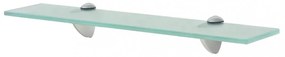 2 db lebegő üvegpolc 50 x 20 cm 8 mm