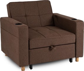 Dönthető fotel barna, SOLOR