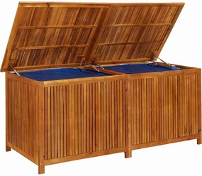 vidaXL tömör akácfa kerti tárolóláda 175 x 80 x 75 cm