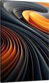 Vászonkép Absztrakt Örvény Spirálok 70x120