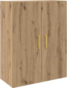 vidaXL Fali Szekrény Artisan tölgy 69,5 x 34 x 90 cm Faanyag