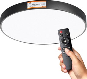 Led Plafon Mennyezeti Lámpa Mennyezeti Panel Falra szerelhető Kerek Távirányító 70W 60cm