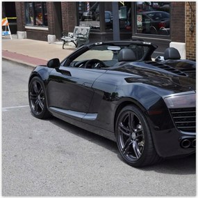 Poszterek 100x100 Audi R8 Cabrio Autó