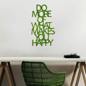 Fém fali dekoráció, Do More Of What Makes You Happy