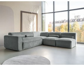 Világoszöld sarokkanapé (jobb oldali) Flex Felix – Miuform