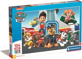 Mancs Őrjárat Base 104 db-os maxi puzzle Clementoni