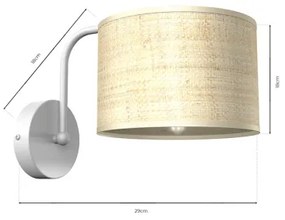 Fali lámpa MARSHALL 1xE27/60W/230V