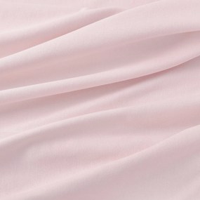 Goldea lenvászon keveréket tartalmazó szögletes terítő - púderrózsaszín 140 x 220 cm