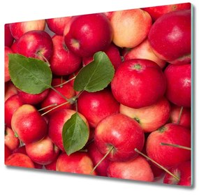 Üveg vágódeszka piros alma 60x52 cm