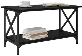 Dohányzóasztal Musta tammi 80 x 45 x 45.5 cm Faanyag