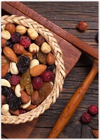 Poszterek A4 Pion Szárított péksütemény tál