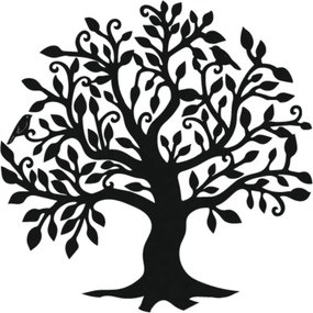 Az élet fájának fából készült képe a falon | COCLYK