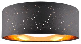 LED Mennyezeti lámpa TULUZA LED/18W/230V á. 32 cm fekete