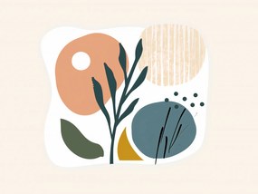 Poszter 20x15cm Pasztell Gyümölcs