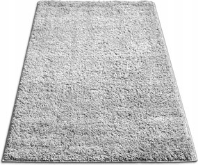Szőnyeg 120x180 Hálószoba Nappaliba Shaggy Világosszürke Bozontos Bolyhos