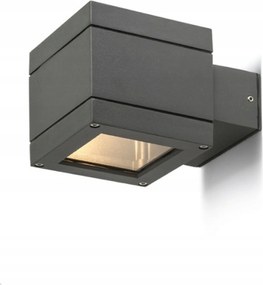 Rendl Telo fali lámpa antracit 230V G9 40W IP44 kültéri