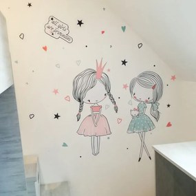 INSPIO tündérek, falmatrica menta és púder színben