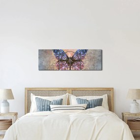 Kép - Steampunk pillangó (órával) (90x30 cm)