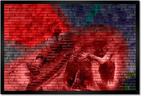 Poszterek keretben 60x40 Graffiti Utcaművészet