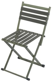 Összecsukható kempingszék háttámlával zöld