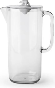 Teáskanna üveg 1,5L jegesmedve fehér strapabíró