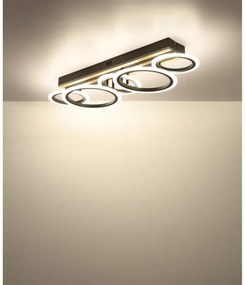 Globo 67360D4 - LED mennyezeti lámpa BLEVINS 34W/230V 3000/4200/600K 25x74,5 cm