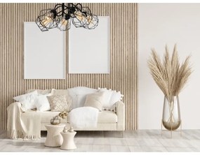 Felületre szerelhető csillár DIAMENT 5xE27/60W/230V