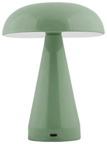 Zöld LED dimmelhető asztali lámpa fém búrával (magasság 20,5 cm) Rachel – Leitmotiv