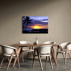 A naplemente képe a tenger felett (90x60 cm)