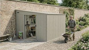 bádog kerti ház LANITPLAST WANDHAUS 911 WARM GREY LG4361